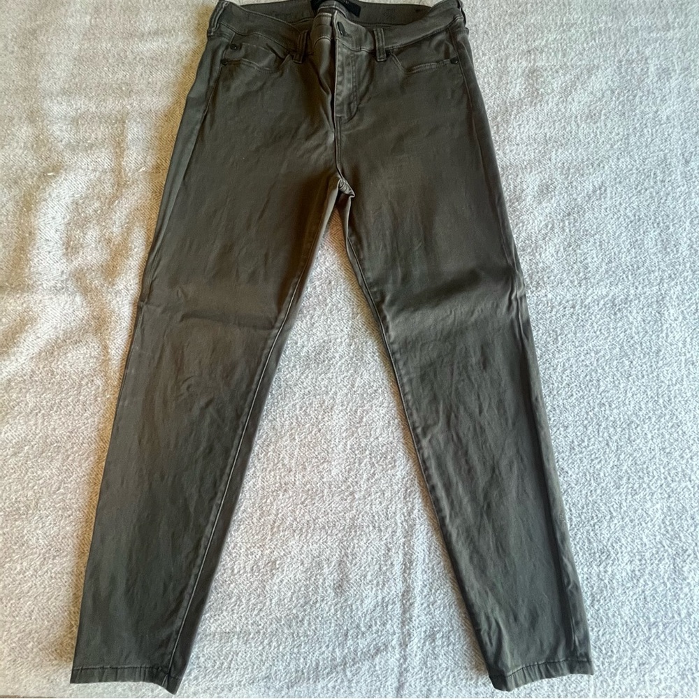 Liverpool Olive green Skinny Ankle Pants/ Jeans